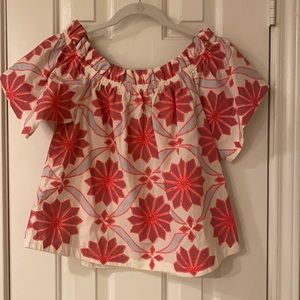 Anthropologie Maeve Embriodered Top